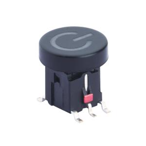 China Illumination Tactile Switch,Durable 6 Pin Momentary Led light Push Button Switch,Lamp Switch,Illuminated Tact Switch wholesale