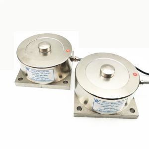 Hermetically Sealed Load Cell 100t Button Compression Load Cell
