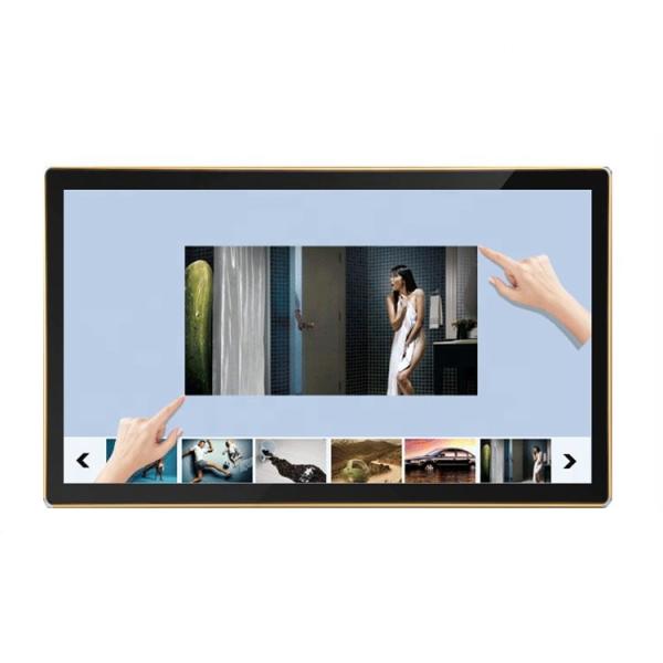 Quality 4K UHD 49" 50" inch capacitive touch screen panel display embedded Android or Win10/11 PC support DP VGA DVI input for sale