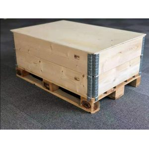 Epal Wooden Pallet Crates Stackable Wooden Collars For Pallets