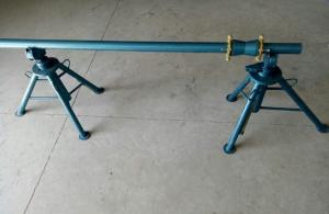 China Customized Electrical Cable Pulling Tools Simple Reel Payout Stand 1 - 5 Ton Mechanical Cable With Screw Mandrel on sale