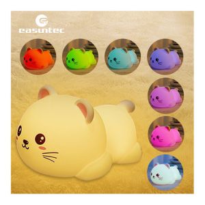 China Practical ABS Silicone Night Lamp , Multipurpose Silicone LED Night Light wholesale