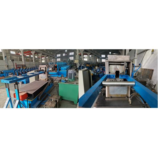 Racking Box Beam Roll Forming Machine 1.5-3.0mm Thickness Galvanized 15kw