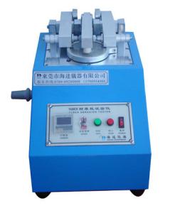 China Wear resistant Rubber Testing Machine , Leather & Cloth & Coating Abrasion Testing Equipment wholesale