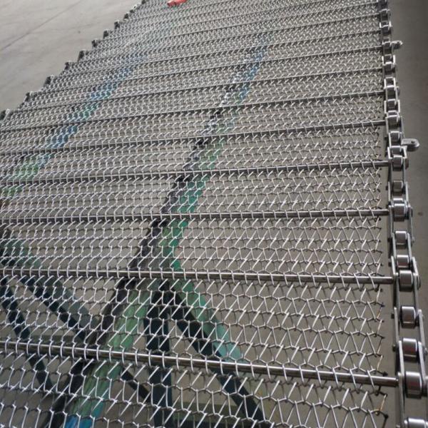 304 Stainless Steel Mesh Conveyor Wire Belt 10m Length 1.0mm Thickness