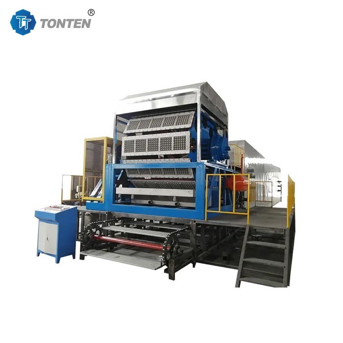 China Egg Tray Forming Machine Paper Pulp Egg Tray Coffee Tray Making Machine on sale