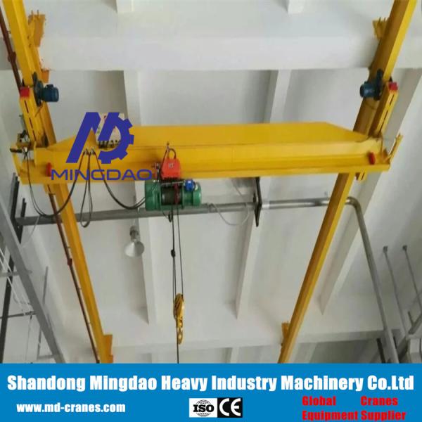 Quality China Factory Direct Supplied 10 ton Under Running Single Girder Bridge Crane with Low Price for sale