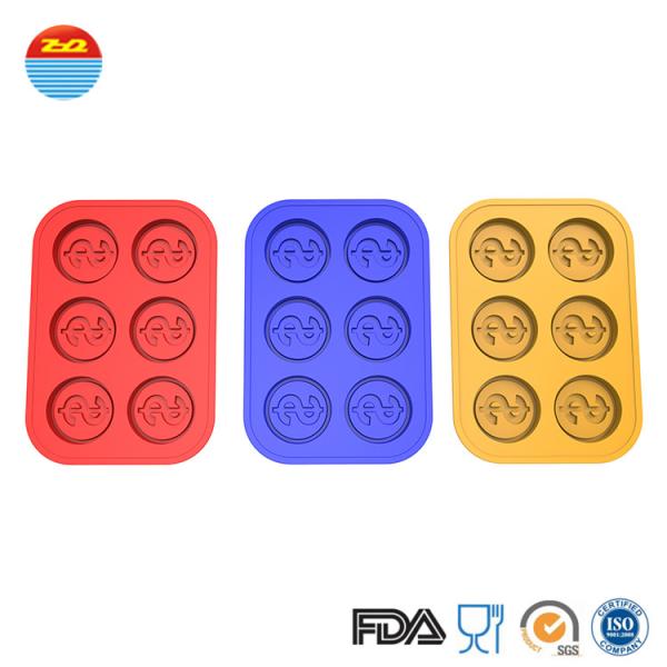 Quality Dollar easy release shaped ice cream large wholesale non plastic make your own custom personalized silicone ice cube tray mold for sale