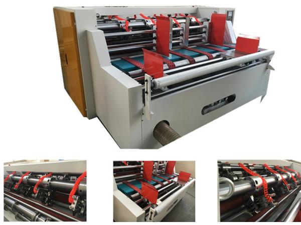 Quality High Precision Box Auto Feeder  Slitter Machine With Stacker High Speed for sale