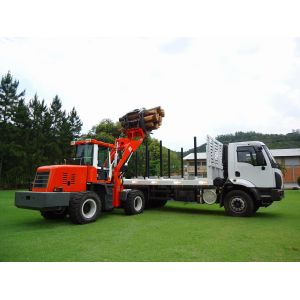 2T front loader ZL20F with log grapple