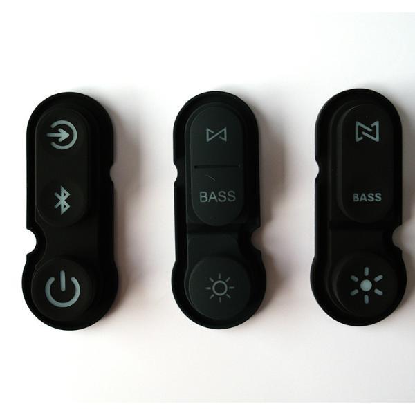 Quality Factory Customized Speaker Accessories With Silicone Buttons Bluetooth Speaker Keycaps Keyboard Silicone Keycaps for sale