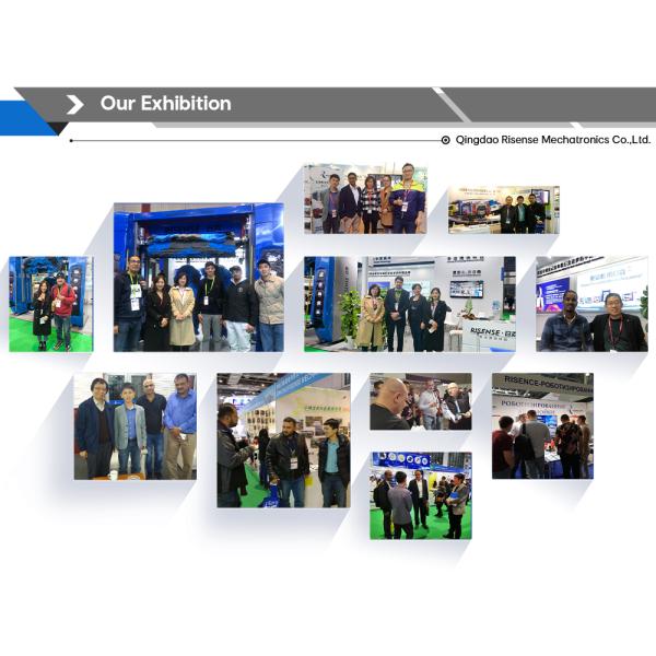 Risense Full Automatic Brush Wash Rollover Type Truck Washer Bus Wash System for Sale 24000*5114mm 250l/bus 25ml/bus 8.86kw