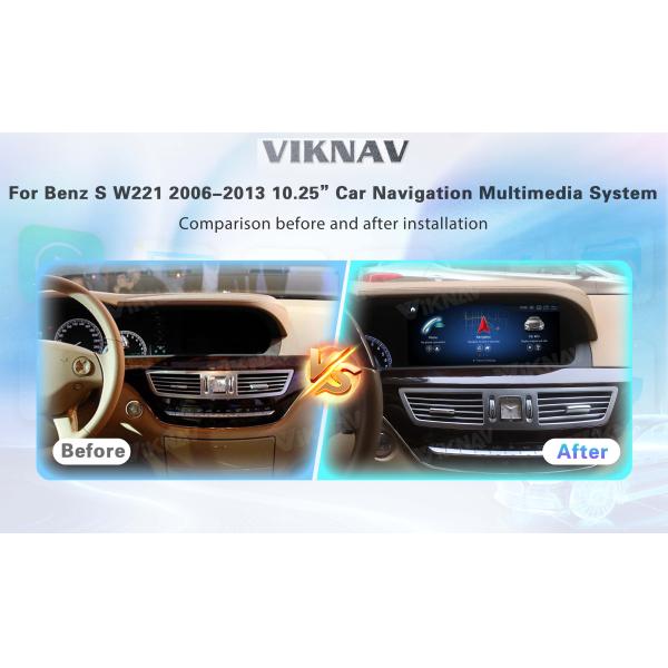 Mercedes Benz S CLASS W221 Android Screen 2006-2013 Multimedia GPS Navigation