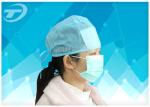 Disposable surgical cap with elastic , polypropylene fabirc , sweat absorption