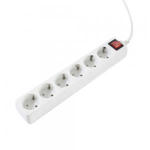 China 6 Way Extension Socket Energy Saving Power Strip With Surge Protector wholesale