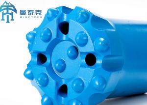 China Ballistic And Conical Shape Threaded Drill Bit Button Head Type For Quarry Drilling on sale
