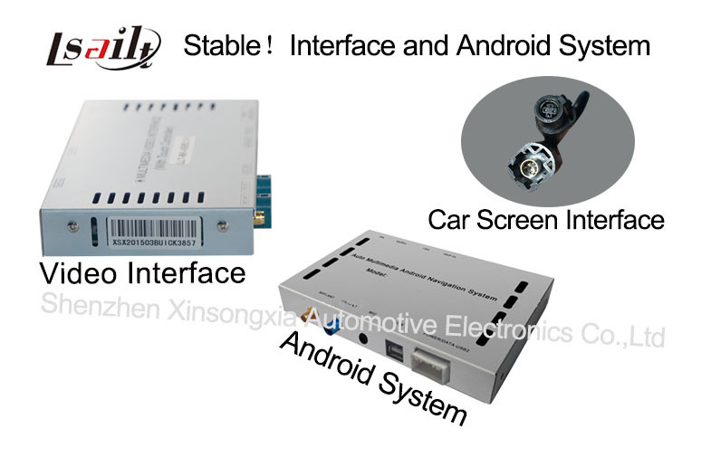 Android Navigation Video Interface Upgrade Internet , Online Map Music Movie ,