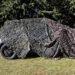 Factory Custom Ripstop Double Layers 600D Desert Jungle Camouflage Netting for