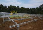 Easy Installation Ballasted Solar Racking Systems Anodized SGS