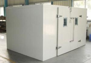China 50mm Panel Thickness Cold Storage Room With Split Type Condensering Unit For Frozen Food wholesale