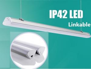 China 2017 New 2F 20W  led linear suspension lighting fixture linkable led light with high quality on sale