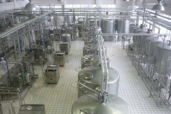 Quality High Temperature Sterilizer Automatic Milk Processing Plant PLC Control 5000 L/H for sale