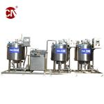 Small Yogurt Process Line with Multipurpose Milk Pasteurizer and Cooling 700 L