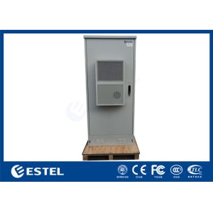 IP55 Outdoor Telecom Cabinet With Power Distribution And Envirenmental