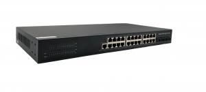China 4 SFP Industrial Management Ethernet Switch MSG8424 24 BaseTX POE PSE on sale