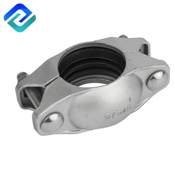 Dn40 Flexible Grooved Couplings Electroplating 304 Casting Pipe Fitting Dn10