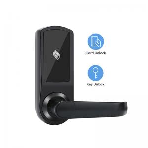 China Smart Deadbolt RFID Key Card Door Locks Security Mortise Door Lock for Home Hotel Apartment wholesale