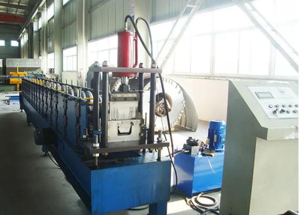 Quality Aluminium Downpipe Gutter Roll Forming Machines / Gutter Making Machine for sale