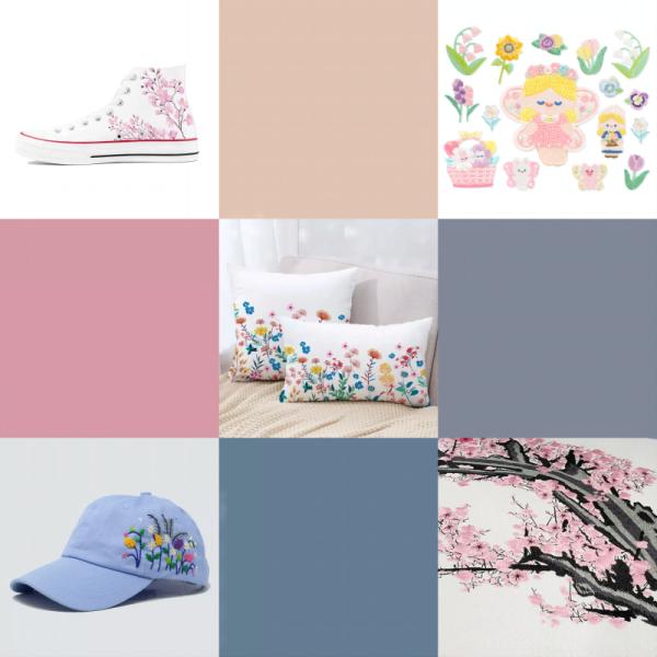 Kangfa Small Cone 1000M 40 Colors 100% Polyester Embroidery Thread Professional Grade