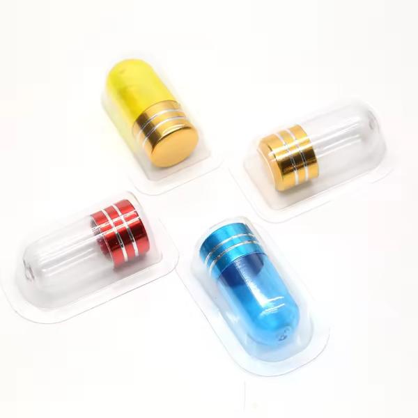 Easy To Fill Small Empty Pill Capsules Customization Color Tasteless