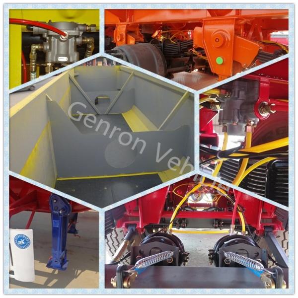 Bulk Goods Self Unloading 50T Tarpaulin Utility Dump Trailers