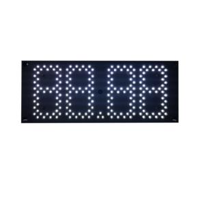 China 25mm Thick Waterproof Petrol Station Sign Board Pylon Price Led Gas Station Signs wholesale