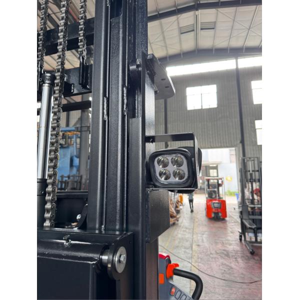 Pedestrian electric stacker walkie stacker 1.5 ton 2 ton 3 ton 1.6m 2m 3m electric lifting workshop trolley PU wheel with CE
