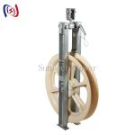 Overhead Line Single Nylon Wheel Transmission Conductor Stringing Blocks