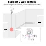 SIXWGH 16A WIFI Switch Tuya App Remote Control Smart Timer Switch