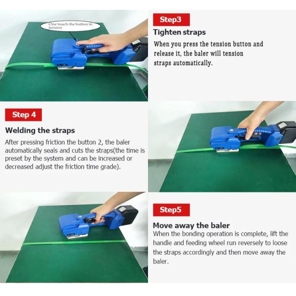 CE Industrial Packing Machines Voltage 18V Electric Banding Machine