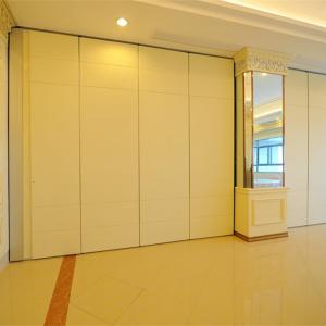 China Acoustic Movable Type -65 Top Hanging Track Folding Partition Walls For Multi - Function Room wholesale