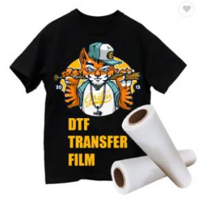 China White Ink Printable T Shirt Heat Transfer Film Non Slip PET  For DTF Digital Inkjet Printer wholesale