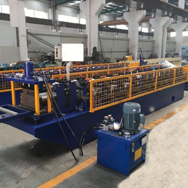 10m/Min Galvanized Steel Rain Catcher Gutter Downspout Machine