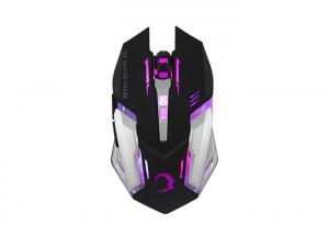 China RECCAZR MS320 Computer Gaming Mouse Ergonomic USB Wired Gaming Mice Multi-Colors LED Lights on sale