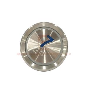 12 - 24 V LED Elevator Push Button Signal Type Round With Size Φ45x20 Mm