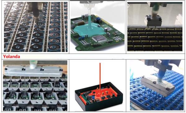 Quality Potting Electronics Get 1600mm Two Components Glue Machine with CE SGS Certification for sale
