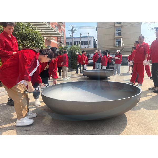 Carbon Steel 2/1 Elliptical Head With Sandblasted Surface