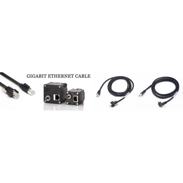 High flex Shielded Cat5e Cable , RJ45 Ethernet Cable with Screw Lock For Dynamic Chain