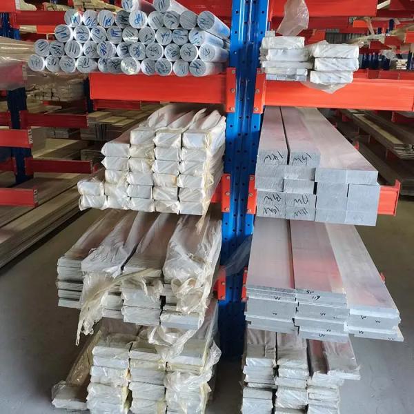 6061 6063 T5 T6 Aluminium Flat Bar Extrusion Profile 6mm 8mm Thickness Standard Size