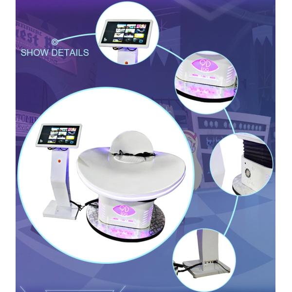 VR Slide 9D Virtual Reality Simulator 360 Vision Simple Interface Customized Color For Adults